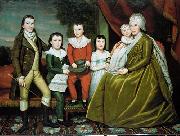 Ralph Earl Earl Ralph Mrs Noah Smith And Her Children oil painting artist